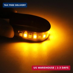 FXC 2x Universal Flexible LED Turn Signal Tail Brake License Plate Light Integra