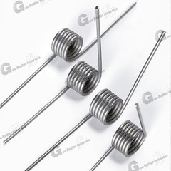 Torsion Spring 3-9 Coil (10 pcs), 2mm Wire dia, 10 ~ 20mm OD, Left spring Steel