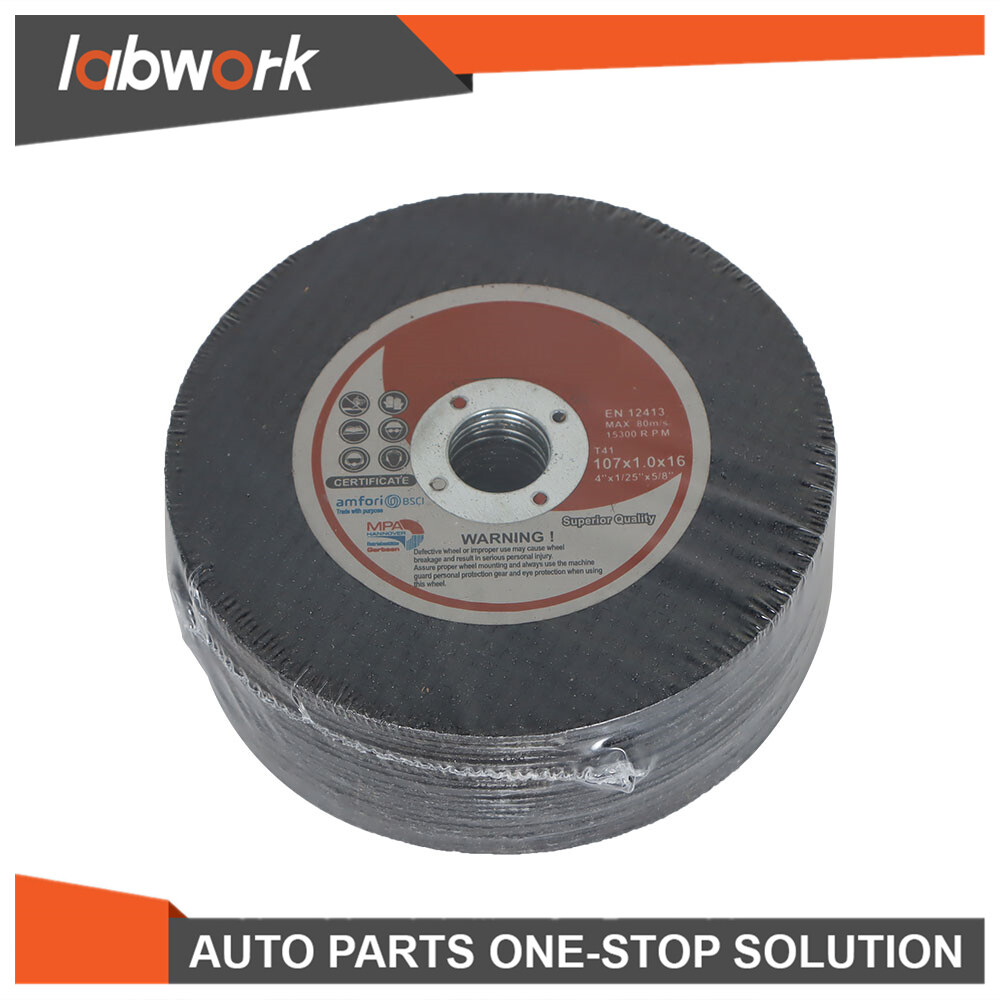 Labwork Cut off Wheel – Metal & Stainless Steel 25/50/100 Pack 4″,4.5″,5″,6″,7″