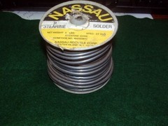 Nassau B Stearine Solder 5.2 lbs Spec. 7241