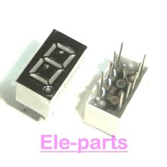 10 PCS 1 Digits 0.36″ Red 7 SEGMENT LED DISPLAY COMMON CATHODE Digit LD-3161AS