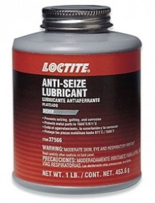 Loctite 501001 37566 Silver-Grade Anti-Seize Lubricant 12 PACK 1-Pound Brushtop