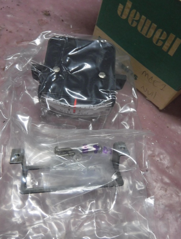 JEWELL MCE1 NULL METER LOT OF 6 UNINSTALLED COND FREE SHIPPING