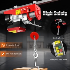 Electric Hoist Factories Warehouses Electric Lifting Hoist & Remote Control