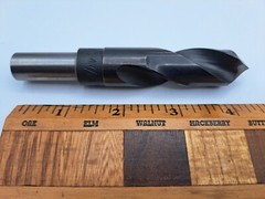 Vintage Unbranded 47/64 Drill Bit, HSS, .538 Shank, 4 1/2″ Length, New York, USA