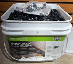 Trex Hideaway Hidden Deck Universal Fasteners DA00002 READ MISSING