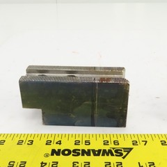 H & R Mfg. 82-20 60° Soft Lathe Chuck Jaws 4″ L x 1-1/2″ W x 1.98″ H Lot Of 3