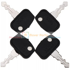 4PCS Ignition Keys for Kubota Tractor GR2010G GR2020G GR2100 GR2120B GR2000G