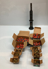RAMSET HD22 Powder Actuated Tool + Concrete Fasteners and Powder Cartridges