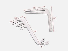 Dental Implant Guide Set Oral Planting Locator Positioning Guide Drilling