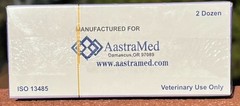 2/0 PGA Suture 24/Box Polyglycolic Acid Veterinary Surgical Dental, R-cutt 30mm