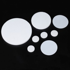 10Pcs PTFE Plastic Solid Discs Flat Round Pad Sealed Cushioning Diameter 5-150mm