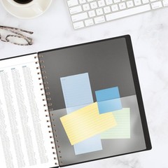AT-A-GLANCE 2026 Planner, Weekly & Monthly, 8.5″ x 11″, Large, Black, Black