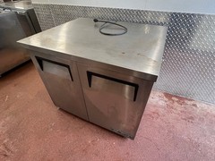 True Manufacturing Co. TUC-36-LP 2-Door Undercounter Fridge