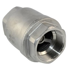 1/2 – 2 inch 1.5″ 1″ Vertical Check Valve NPT female Threaded Stainless Steel