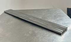 12L14 Carbon Steel Hex Bar – 1/4″ x 12″ – CNC Lathe Machinable Stock (6 Pack)