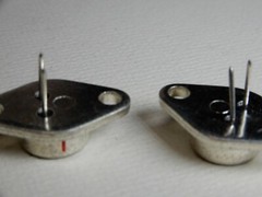 Amperex 2N4078 Germanium NPN Transistors Qty 2 NOS – One May Be No Logo