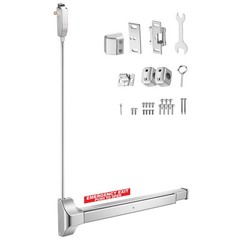 VEVOR Push Bar Panic Exit Device Panic Bar for Exit Doors 28″ Vertical Top Rod