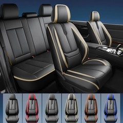 for Hyundai Sonata Seat Covers 2004-2026 Premium Waterproof Leather Airbag Full