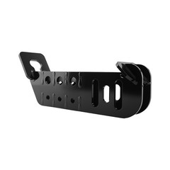 2inch Skid Hitch Attachment for Skid Steer Loader Steel Black 5000 LBS Tongue
