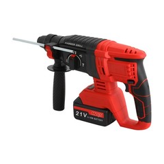 Battery-powered Hammer Drill With 4 Modes & Depth Ruler For Electric Tools