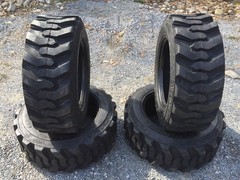 4 NEW 10-16.5 Skid Steer Tires -10X16.5 – fits Bobcat