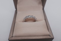 NEW.BuIgarl.18K Serpenti VIPER ring White gold diamond ring #7