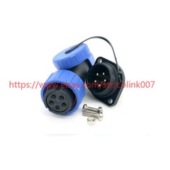 2 3 4 5 6 7 8 9 10 12Pin, SP21 Frank Panel IP68 Waterproof Plug Socket Connector