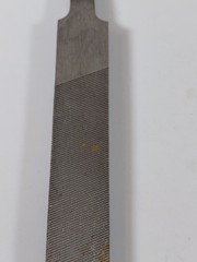 Vintage Flat Hand File Double Cut Metal Woodworking Tool 9.5 inch total