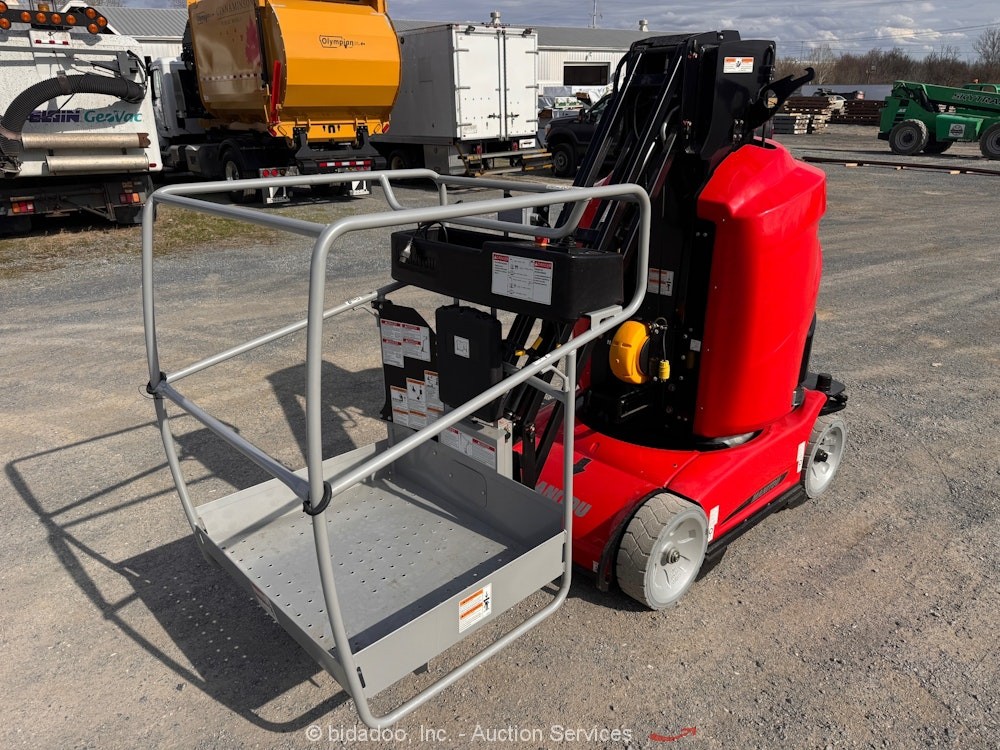 2024 Manitou VJR-26-S1 26′ Electric Vertical Mast Lift Personnel bidadoo -New