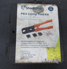 SHARKBITE 3/8″ – 1″ Pex Crimp Tool 23100 w/ Kit