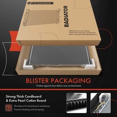Engine Coolant Radiator Assembly Compatible with Dodge & Ram