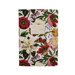 Peonies Notebook 40 pages