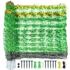 Flexible Electric Fence Netting – 35.4″ H x 164′ L, Ideal for Farms and Gardens