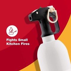 First Alert Kitchen Fire Extinguisher KFE2S5 UL RATED 5-B:C White 1 Pack