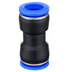 10X Air Pneumatic 1/4″ to 1/4″ 6mm to 6mm Straight Push in Connectors Quick A534