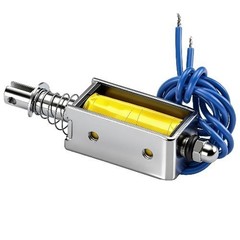 DC Solenoid Electromagnet HS-0530B DC6V 3.4A 10mm Stroke Push Pull Type Linear