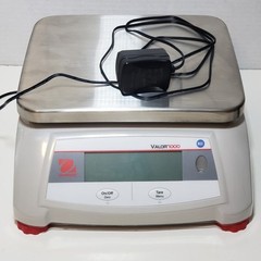 Ohaus Valor 1000 Model V12P10T with Power Supply Adapter Max 10 kg/20 lb Tested