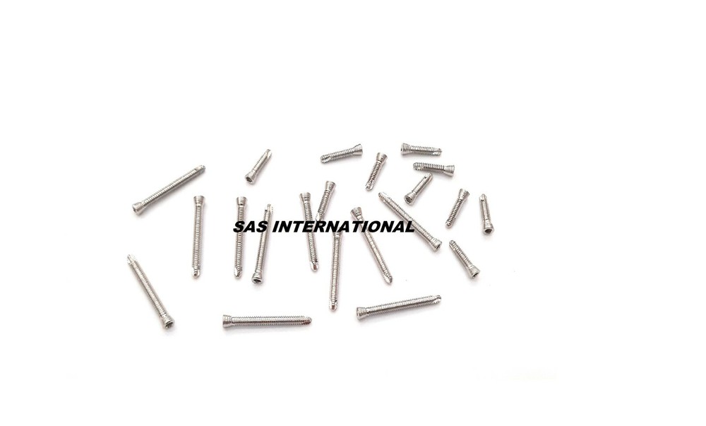 5.0 MM LCP Locking Screws Self Tapping different Lengths 100 PCS veterinary