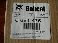 new OEM BOBCAT 6681475 Kubota ENGINE AIR FILTER inner secondary T300 S300 Loader