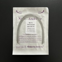 10 Packs Dental Orthodontic Thermal Activated Niti Arch Wires Rectangular Ovoid
