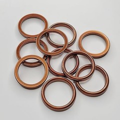 10Pcs Motorcycle Exhaust Crush Gasket for 150cc 200cc Pit Number of Items: 10
