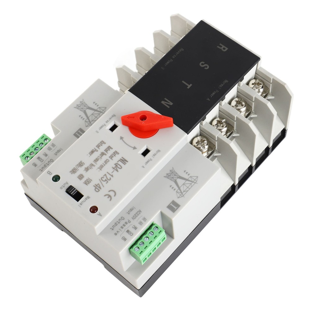 4P 3‑Phase 4‑Wire Power Automatic Transfer Switch Long Service Life For
