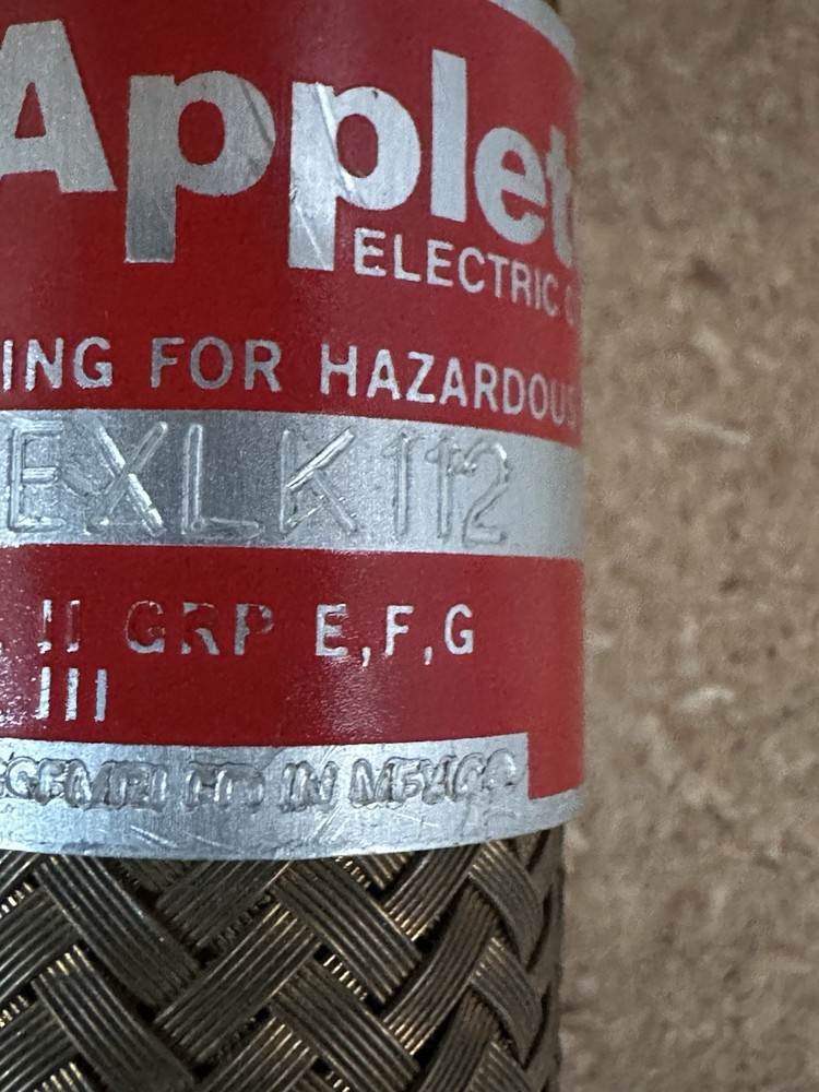 APPLETON EXLK112 1/2″ FLEXIBLE COUPLING FOR HAZARD LOCATION NEW