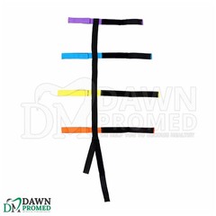 Backboard Spine Board Stretcher Immobilization Color Coded Spider Straps EMT/EMS