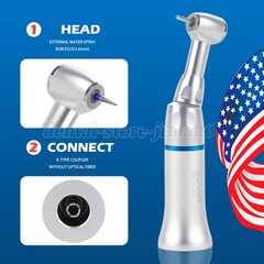 Dental Low Slow Speed Contra Angle Handpiece Fit FG 1.6mm Burs E-type