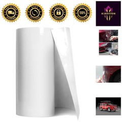 Scratch Resistant Clear Vinyl Wrap, 12″ x 60″, Ideal for Car Paint Protection