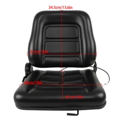FOR CLARK CAT HYSTER YALE TOYOTA MITSUBISHI Forklift Seat with Adjustable Angle