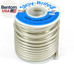 Solder Kit SB861 & SCPF4 – Stay-Brite #8 Silver Bearing Solder with Flux