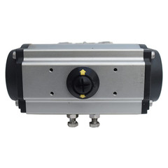 Three-Piece 2 Inch Pneumatic Actuated Ball Valve Double Acting Globe Threaded 30